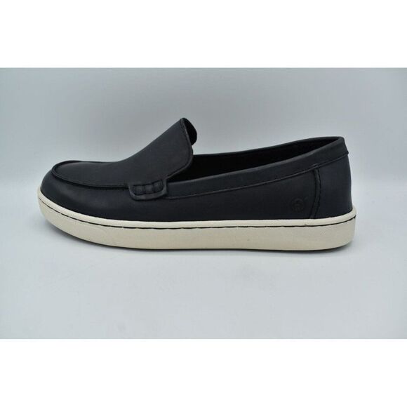 Born Mens Size 10.5 Axel Black Full Grain Leather Slip On Loafers Sneakers Shoes main image 7